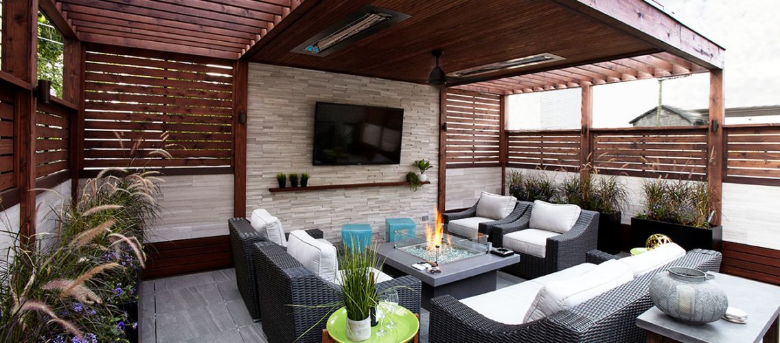 Bucktown Garage Roof Deck Renovation - Chicago Roof Deck + Garden