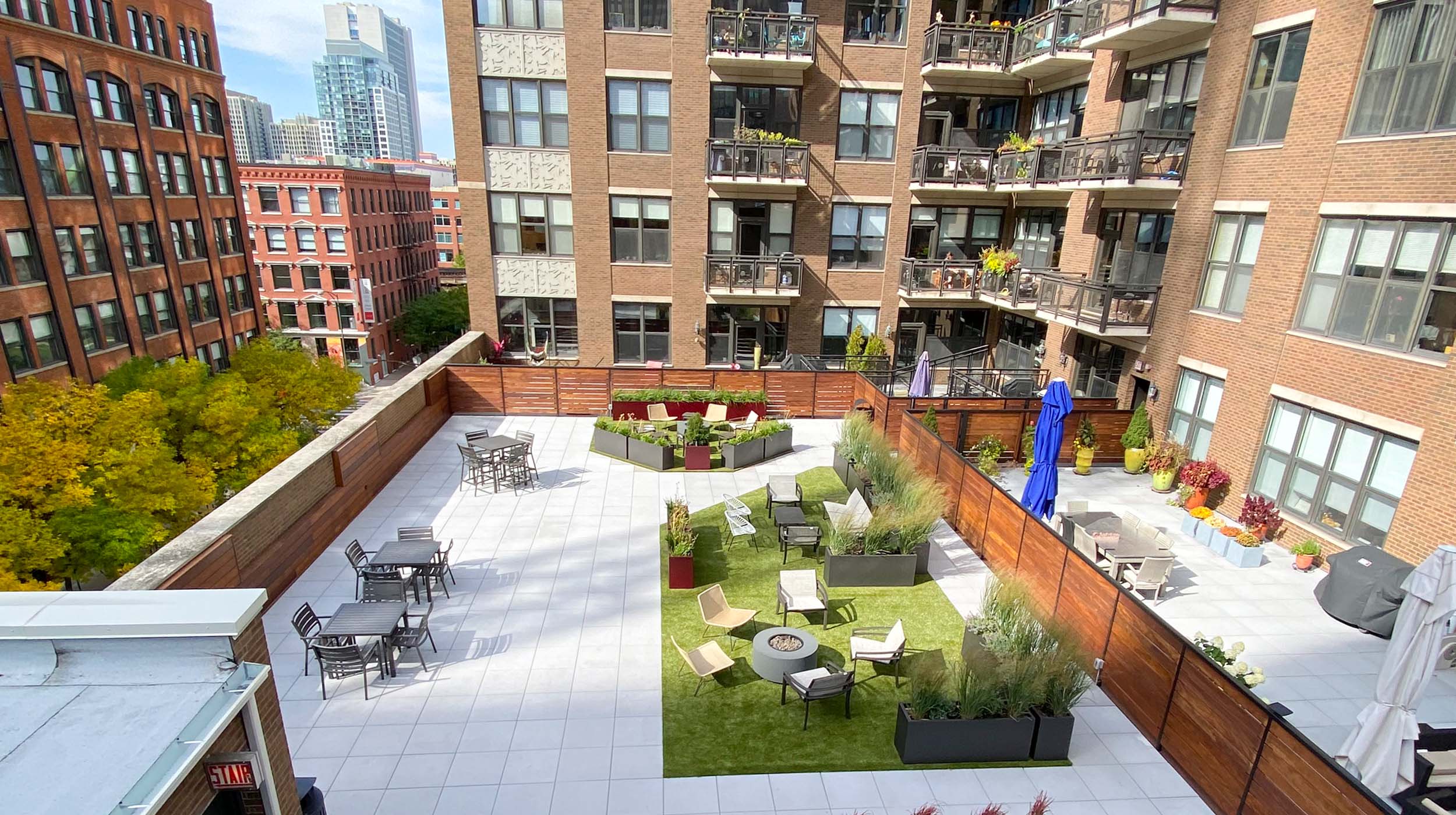 Chicago Roof Deck Property Managers and Condo Associations 