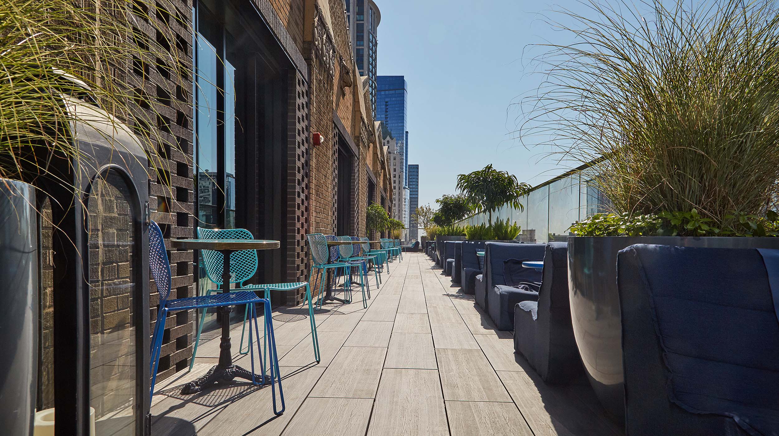 Chicago Roof Deck Outdoor Planter Photo 2