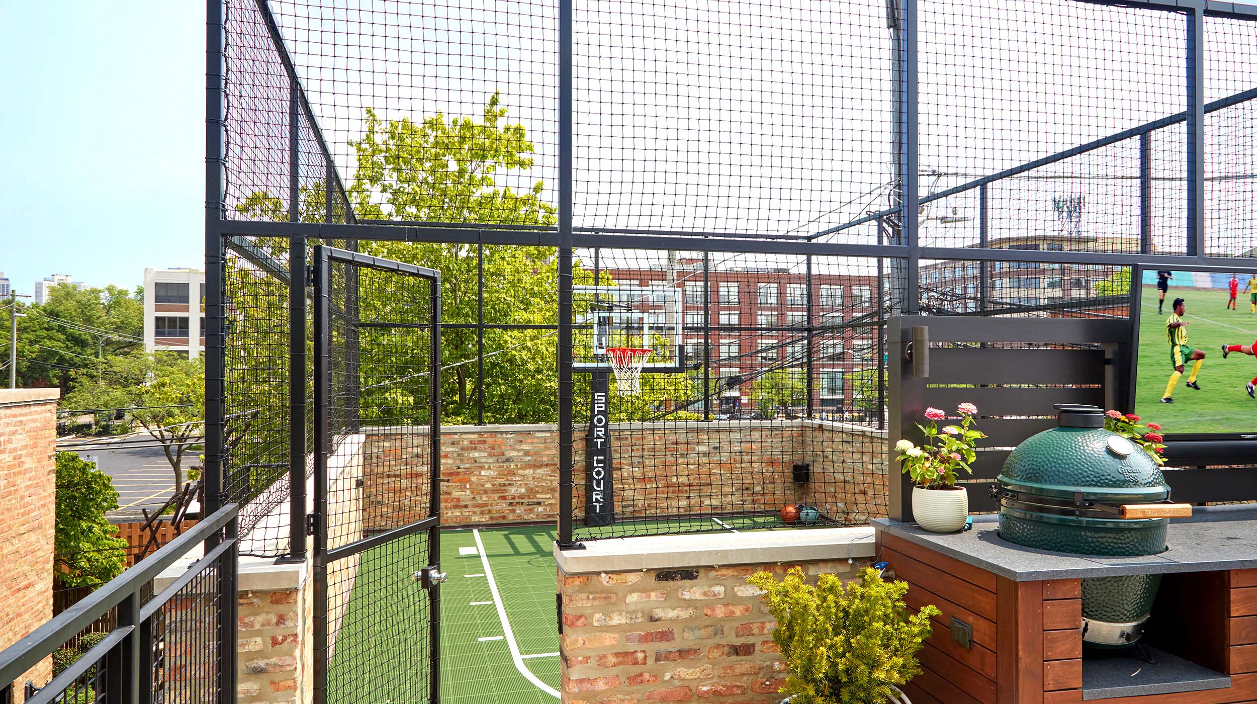 Double Garage Deck Projects Chicago Roof Deck + Garden