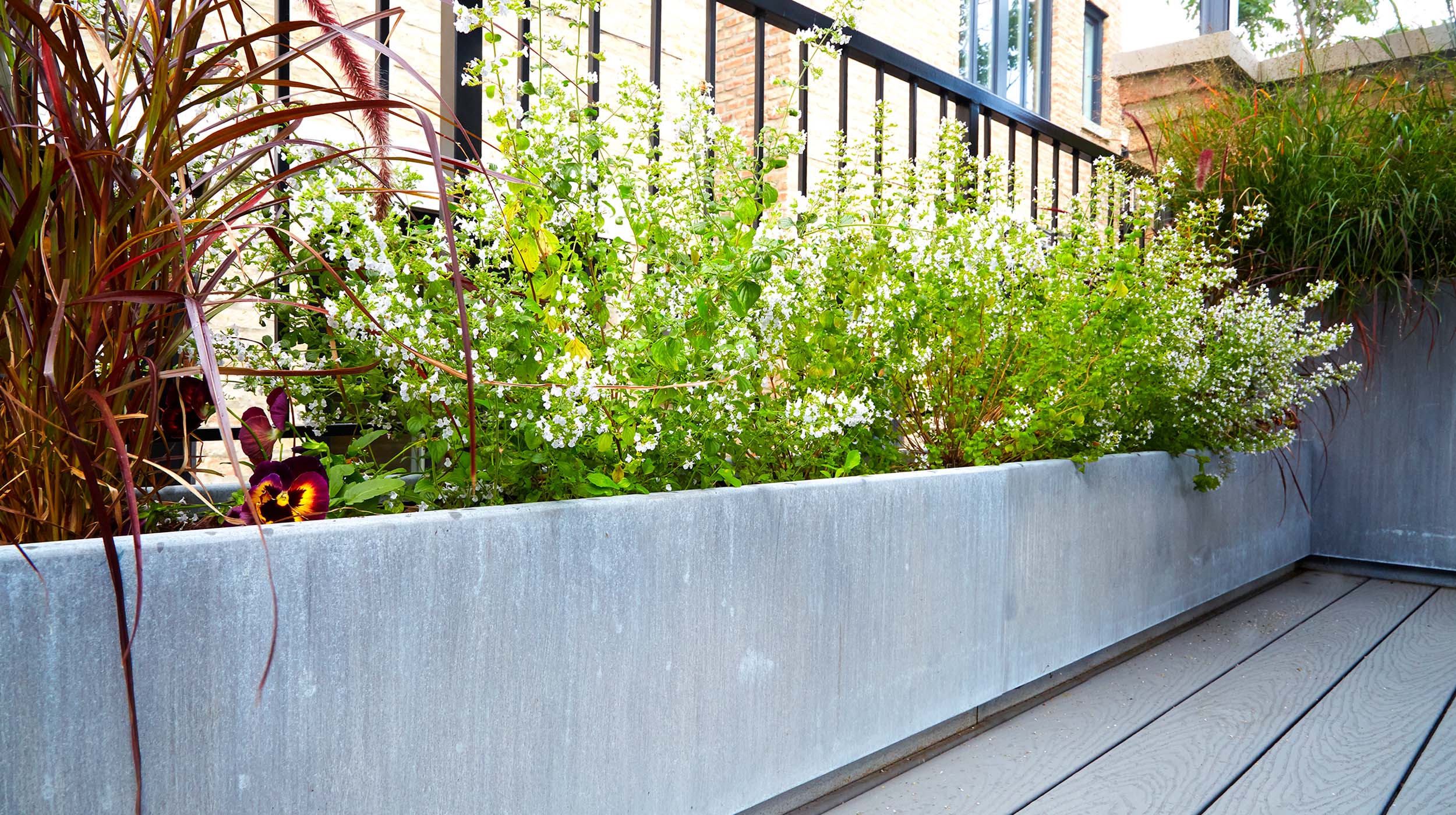 Chicago Roof Deck Outdoor Planter Photo 3