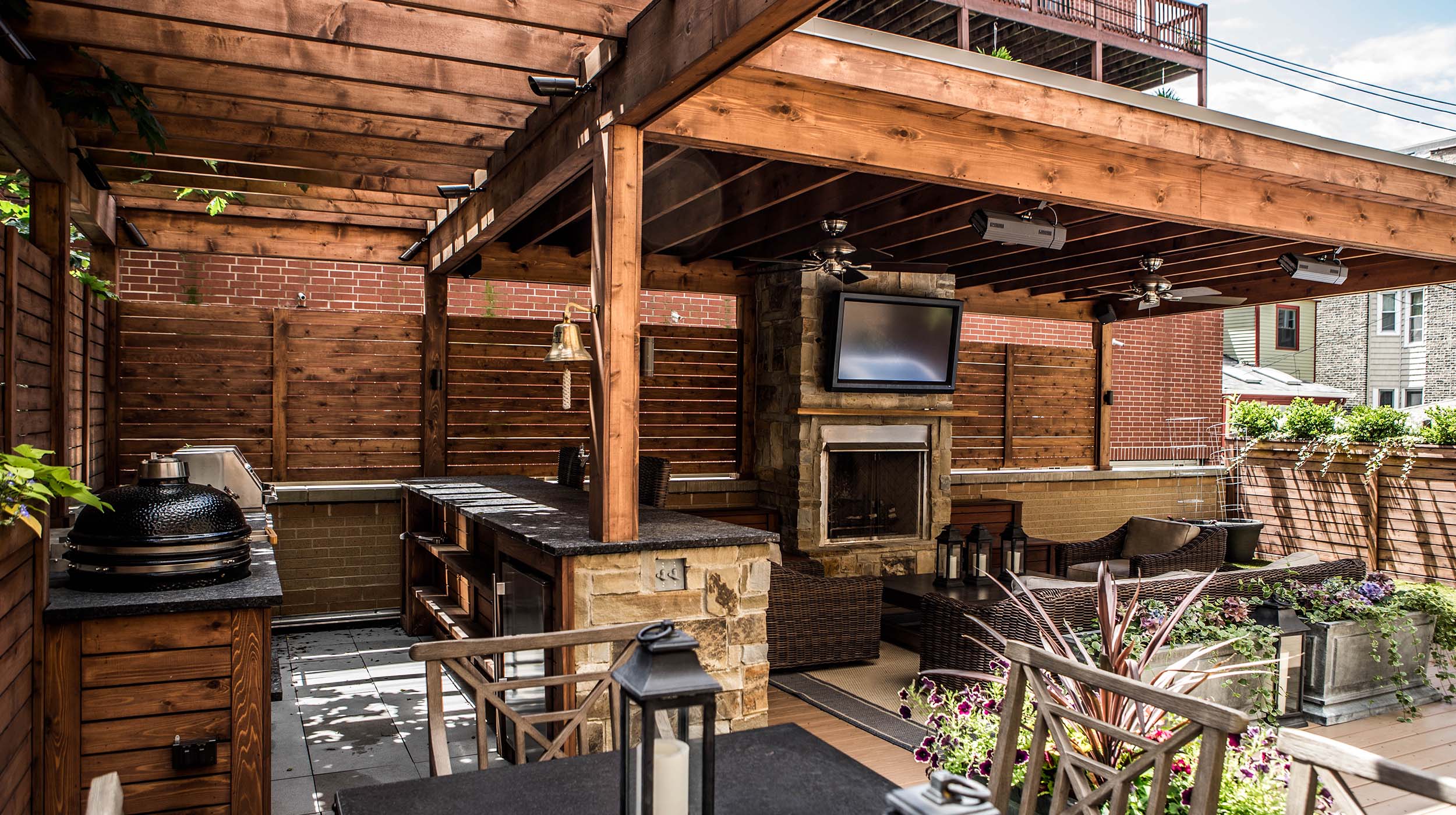 Heavenly Garage Roof Deck Projects Chicago Roof Deck + Garden