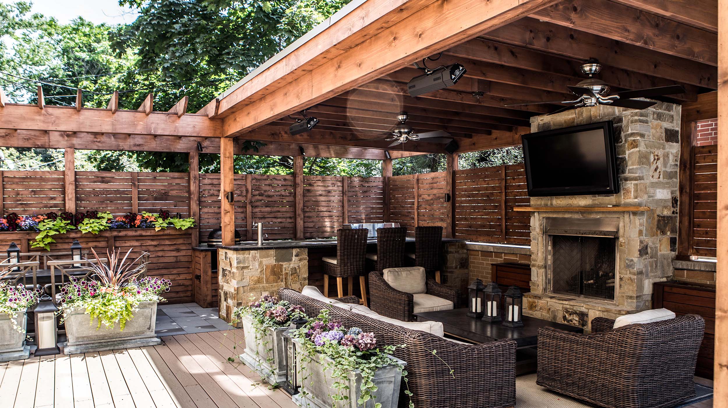 Heavenly Garage Roof Deck | Projects | Chicago Roof Deck + Garden