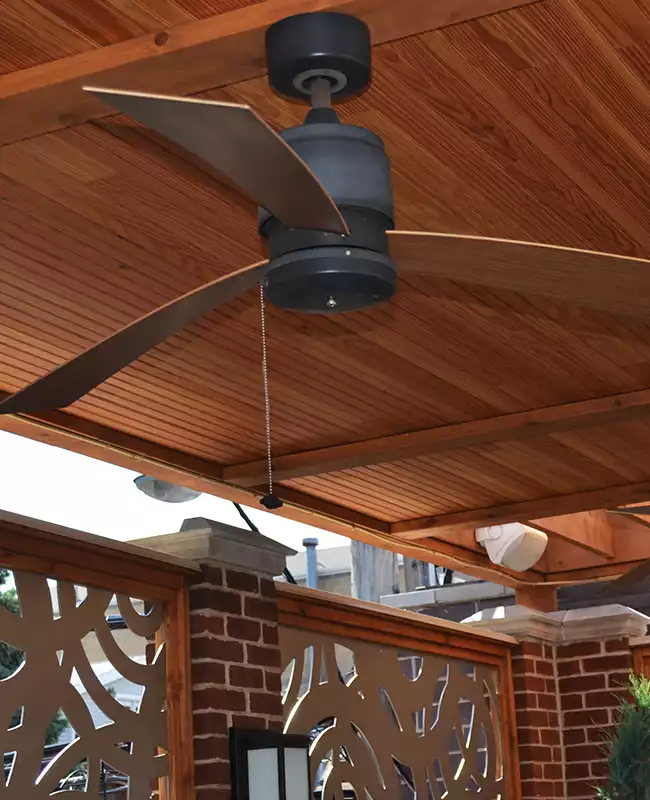 Chicago Roof Deck Team Outdoor Fan 