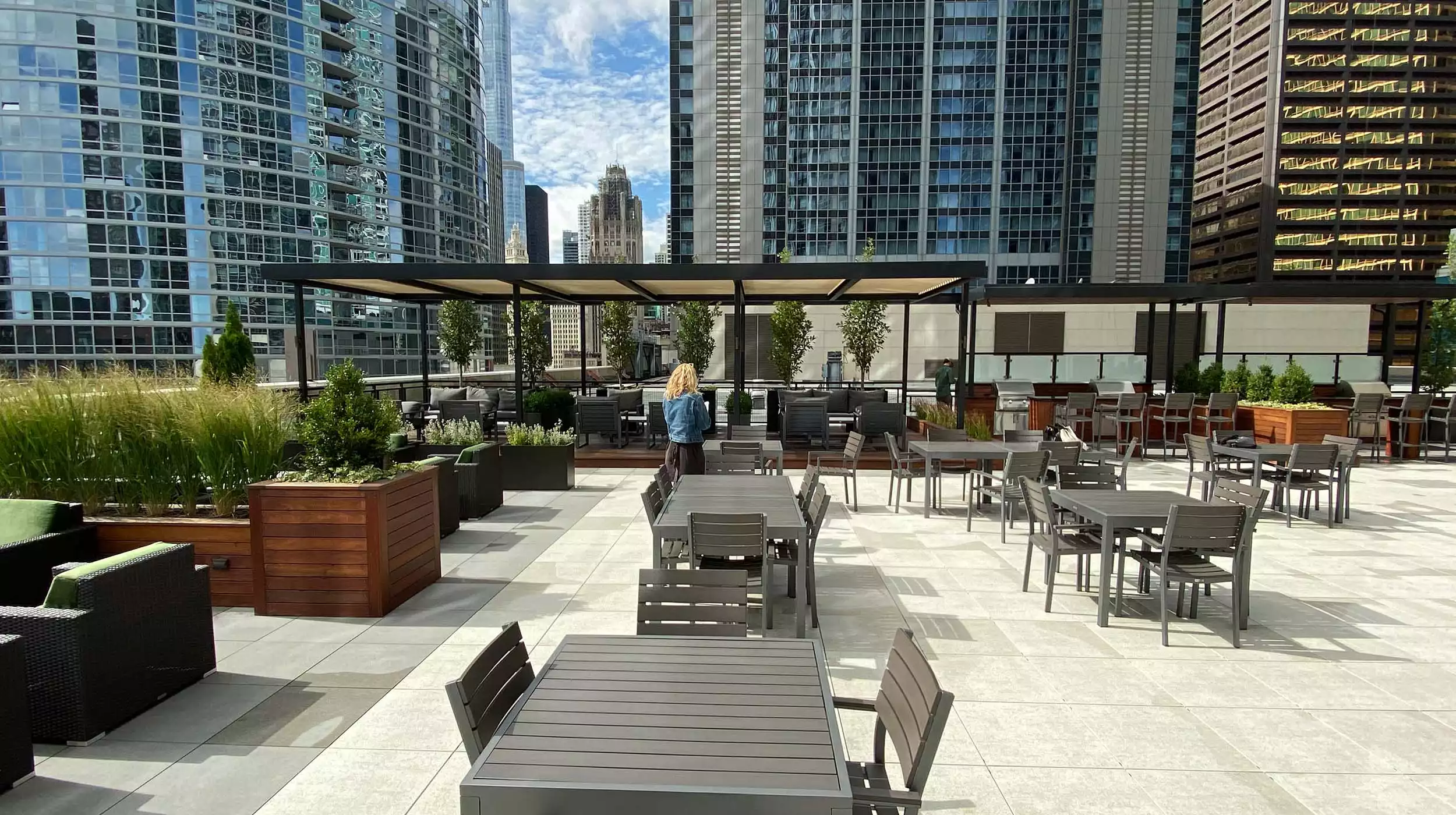 Chicago Roof Deck Projects McClurg Ct. Terrace Photo 2