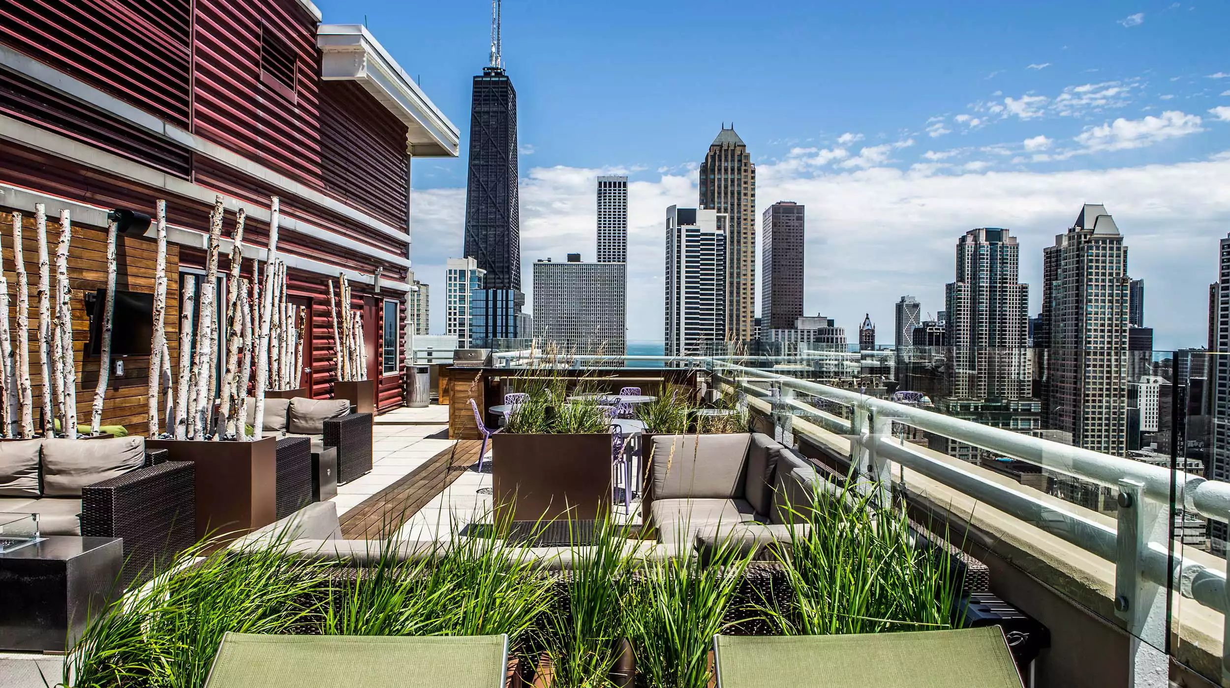 Chicago Roof Deck Chestnut Tower Roof Deck 