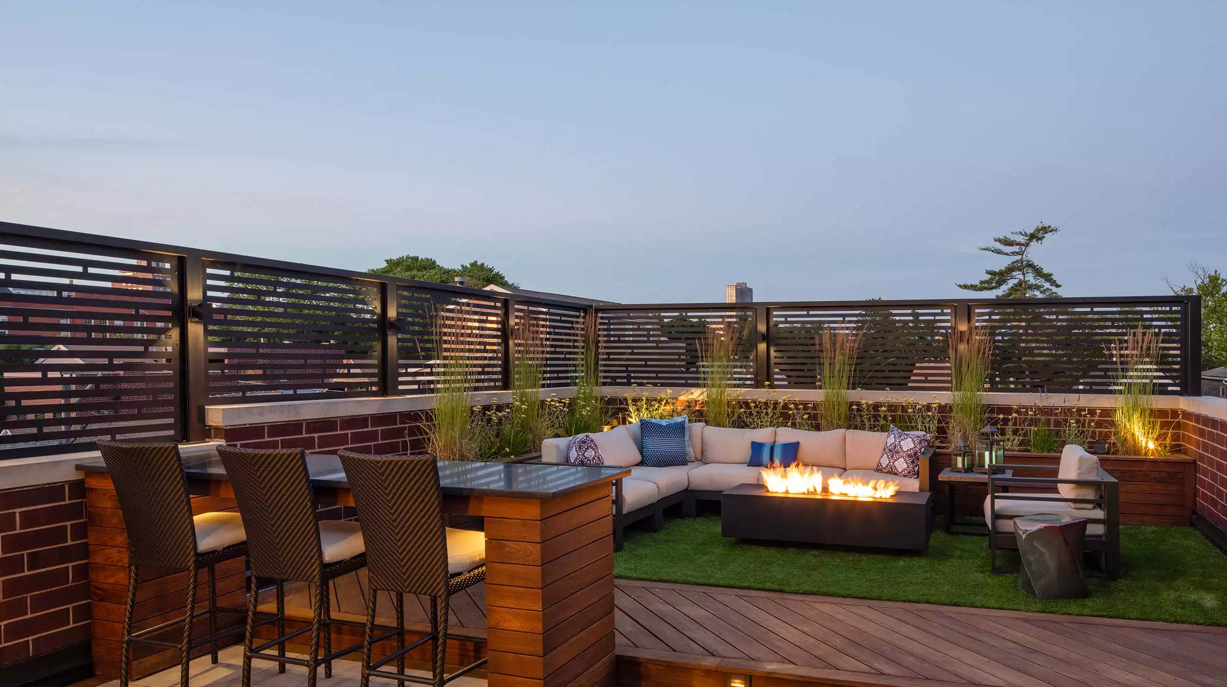 Chicago Roof Deck Brazilian hardwood IPE decking Photo 3