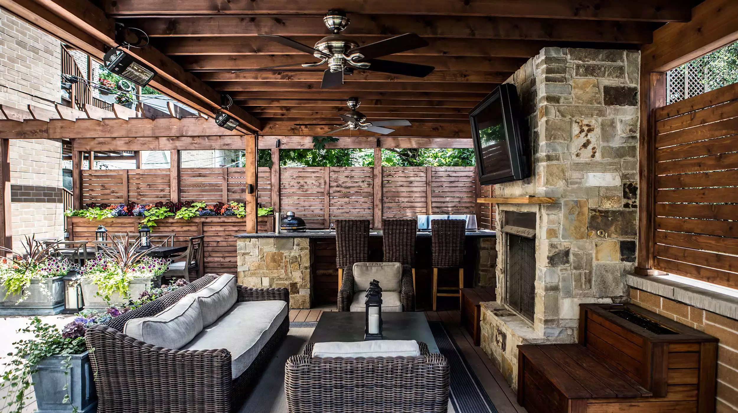 Chicago Roof Deck Projects Heavenly Garage Roof Deck Photo 1