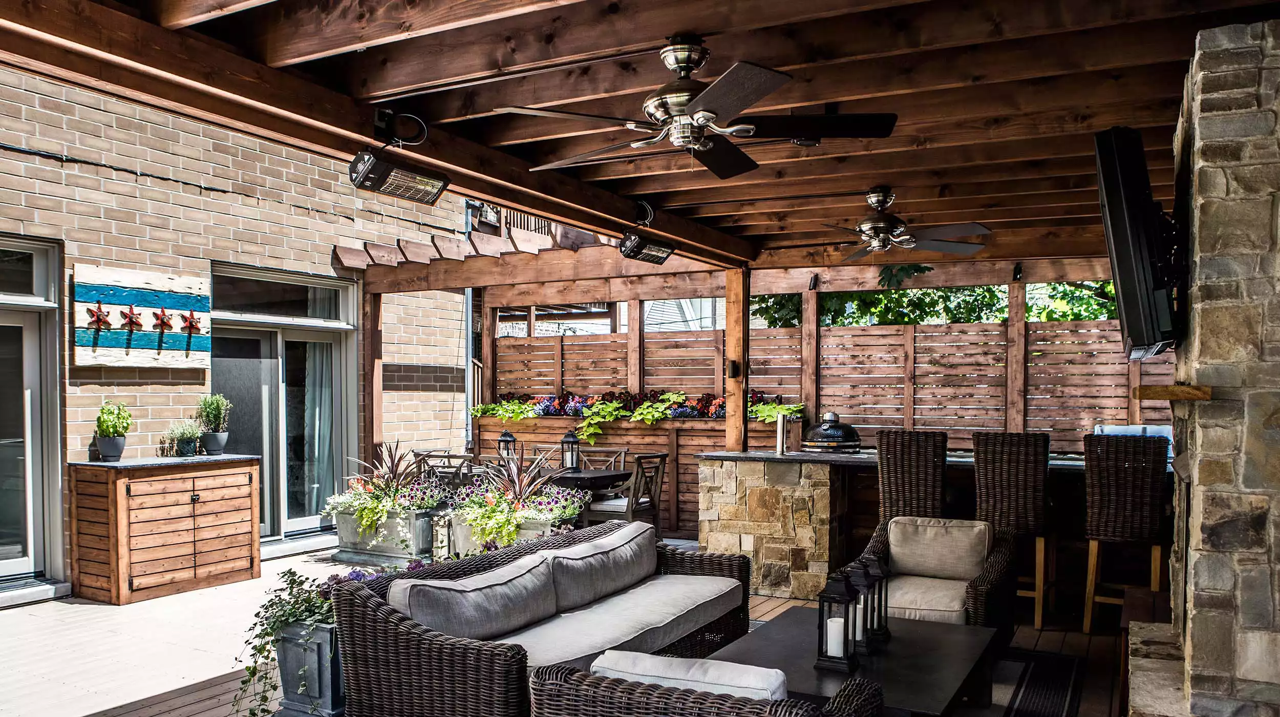 Chicago Roof Deck Projects Heavenly Garage Roof Deck Photo 2