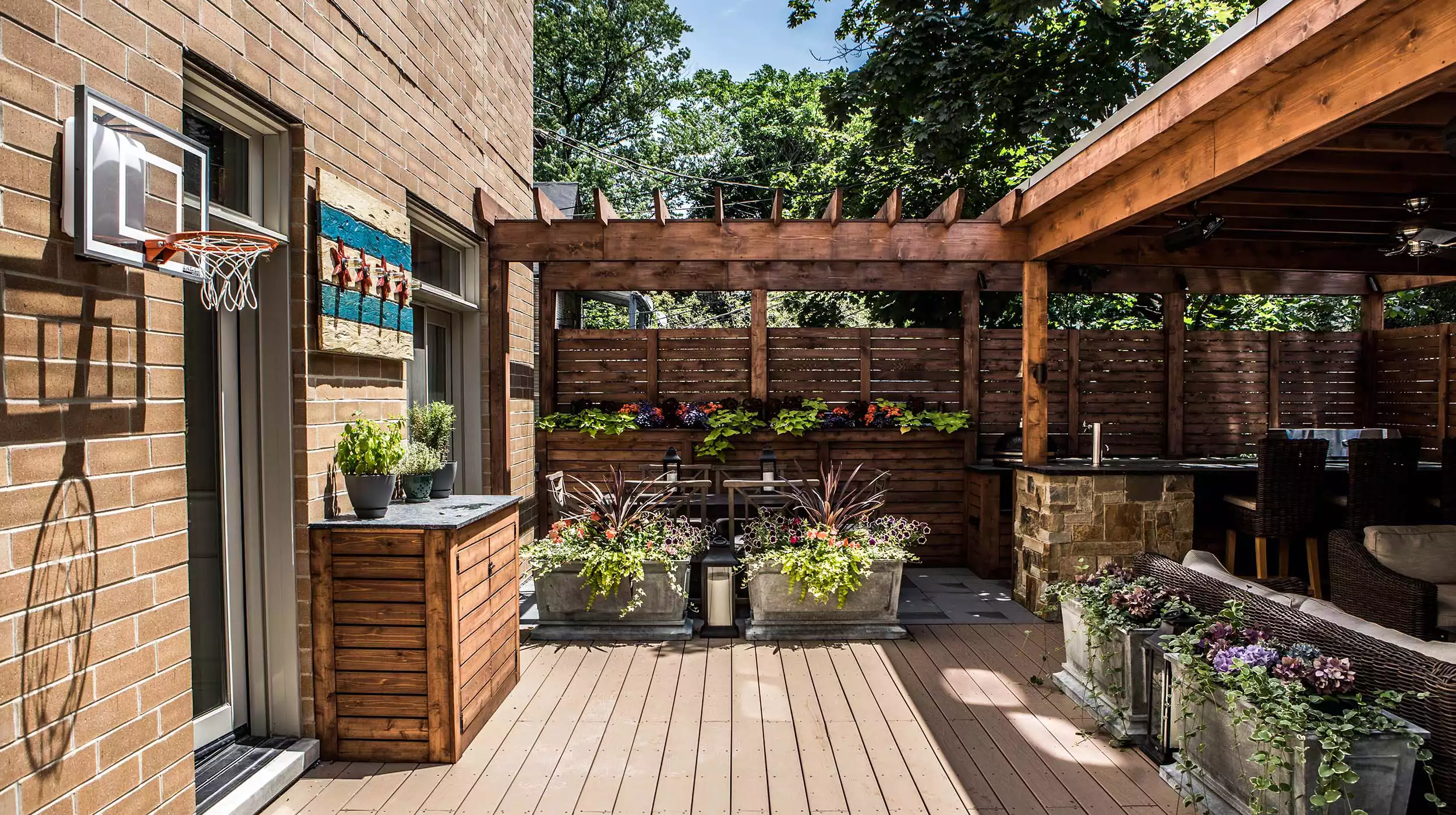 Chicago Roof Deck Projects Heavenly Garage Roof Deck Photo 3