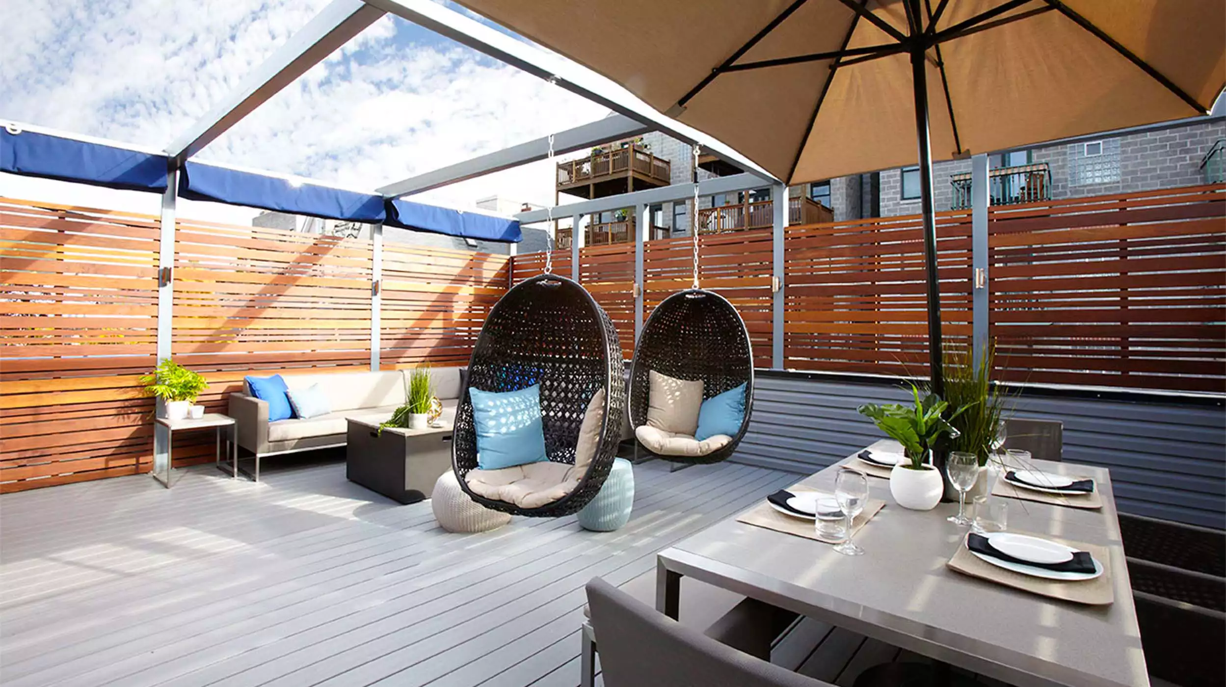 Chicago Roof Deck Element Composite decking Main Photo