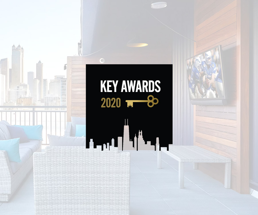 Chicago Roof Deck Team Gold Key Award  – Outdoor Spaces – Rooftop Amenity Space 2020