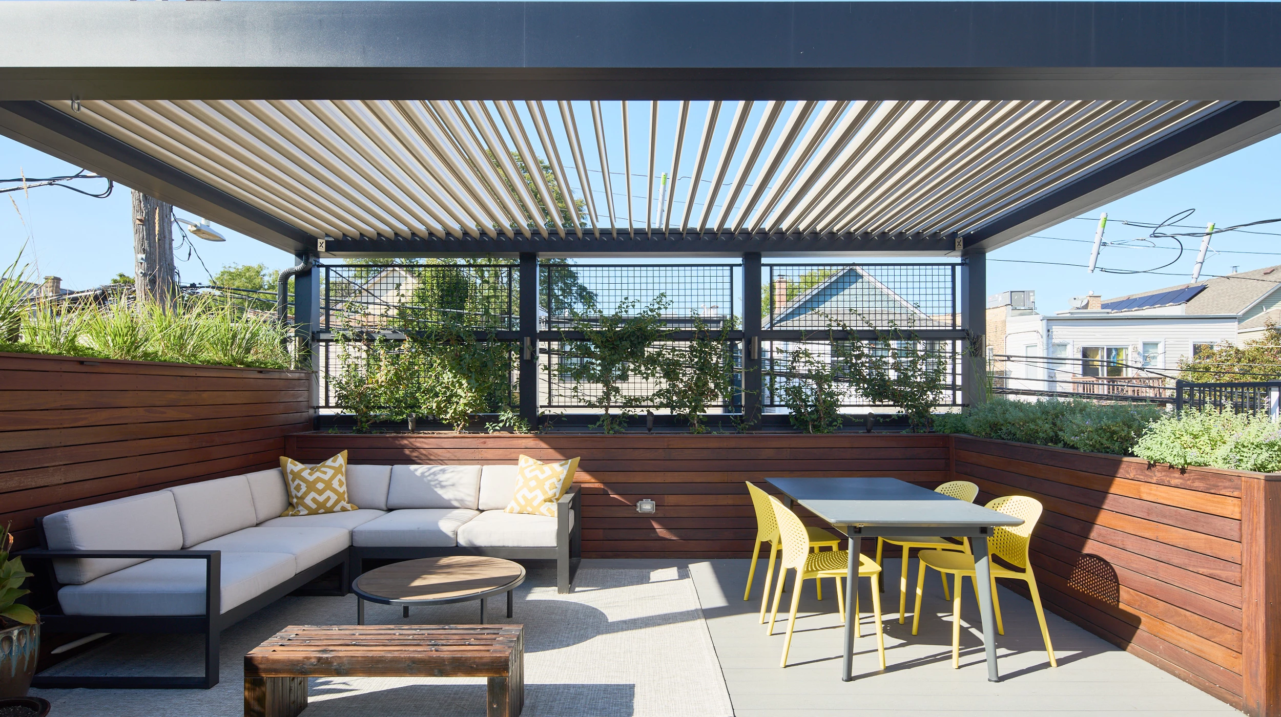 Chicago Roof Deck Pergola Photo 4