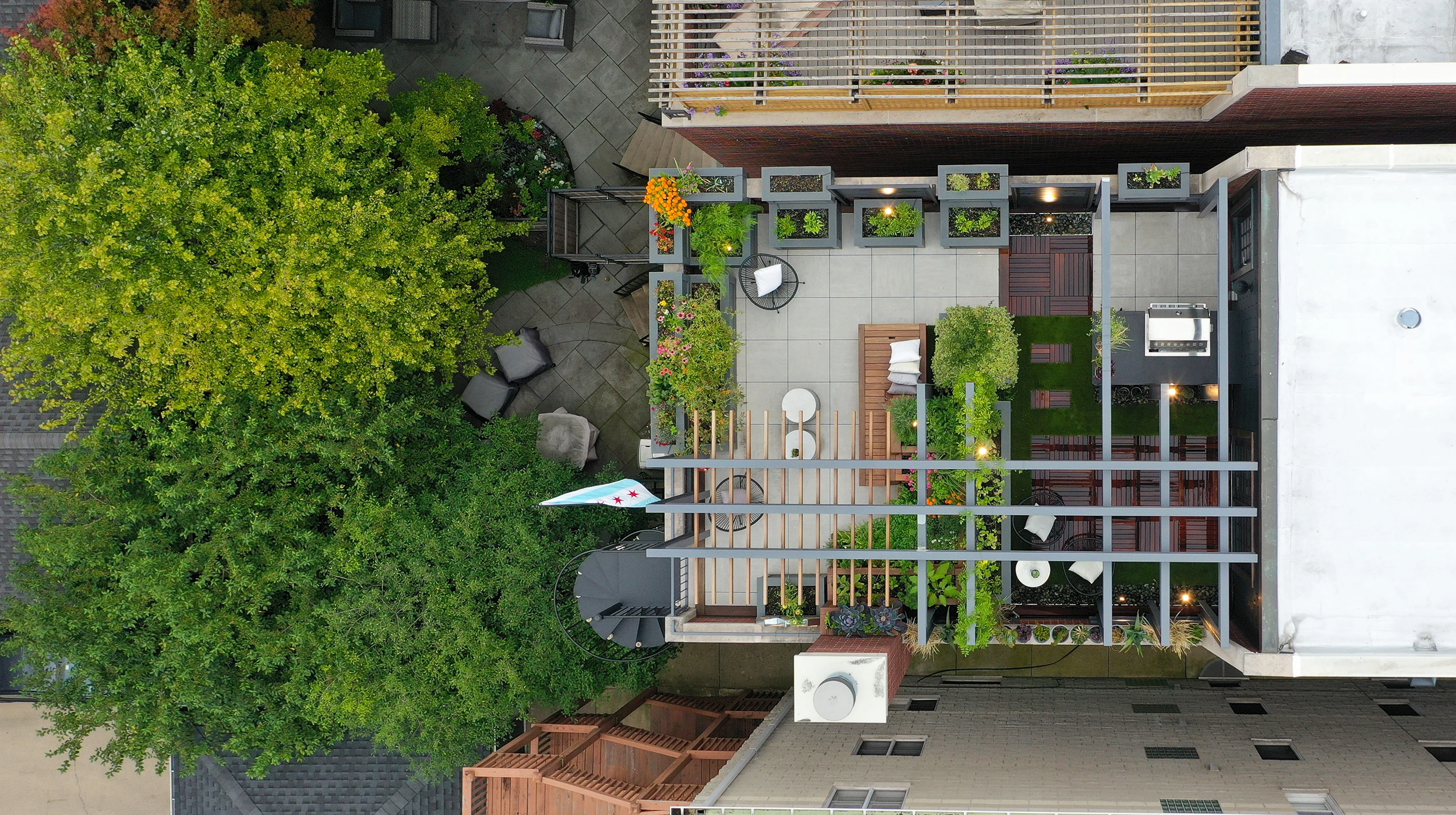 Chicago Roof Deck Projects Urban Green Sanctuary ▹ Photo 5