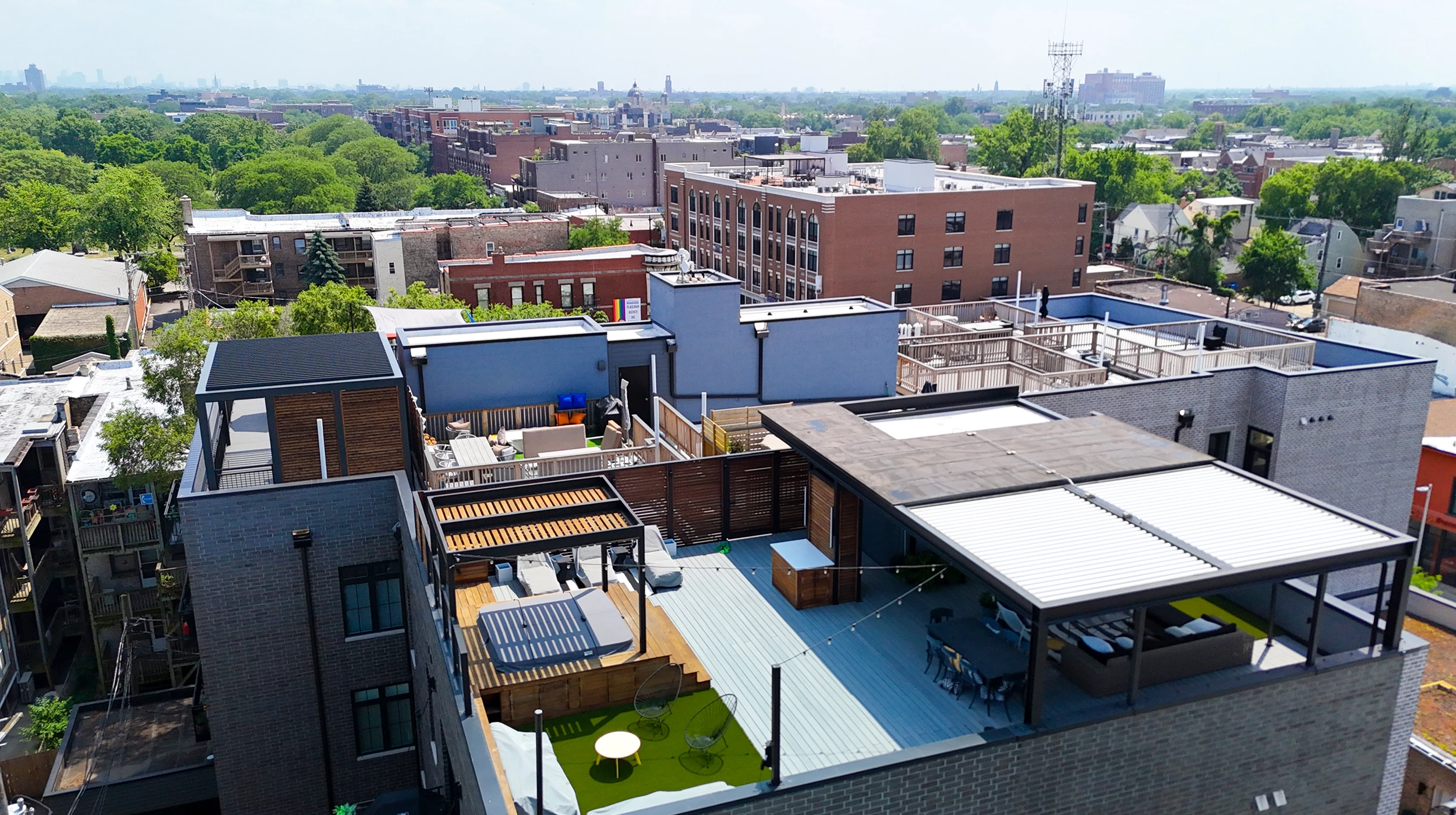 Chicago Roof Deck The Rooftop Collective ▹ 