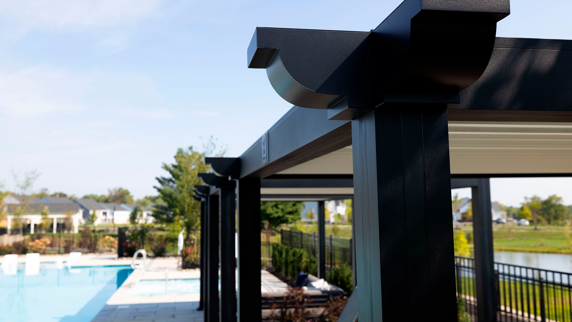 Chicago Roof Deck Element Pergola Corbels Main Photo
