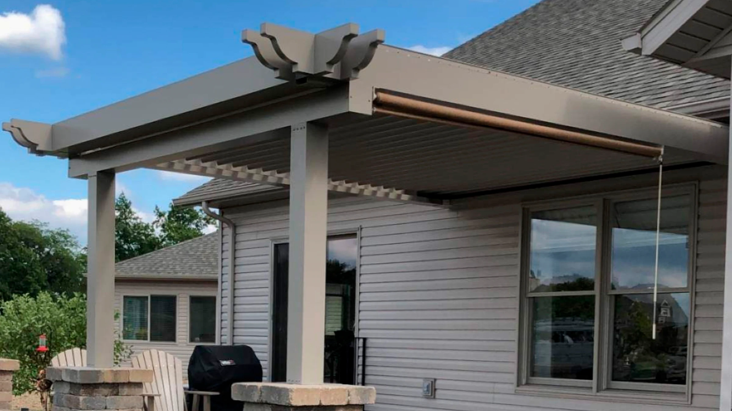 Chicago Roof Deck Pergola Corbels Photo 4