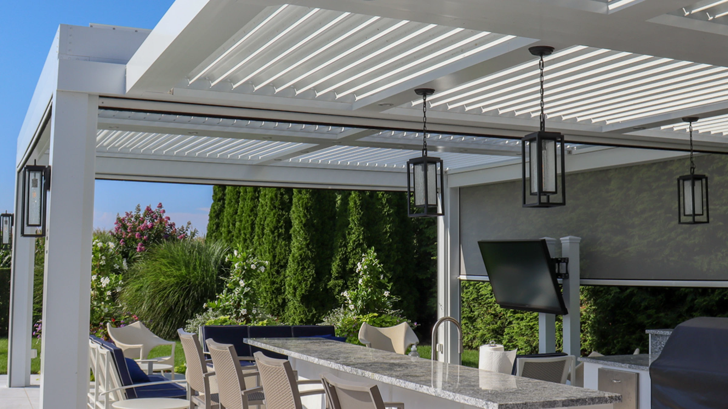 Chicago Roof Deck Pergola Photo 4