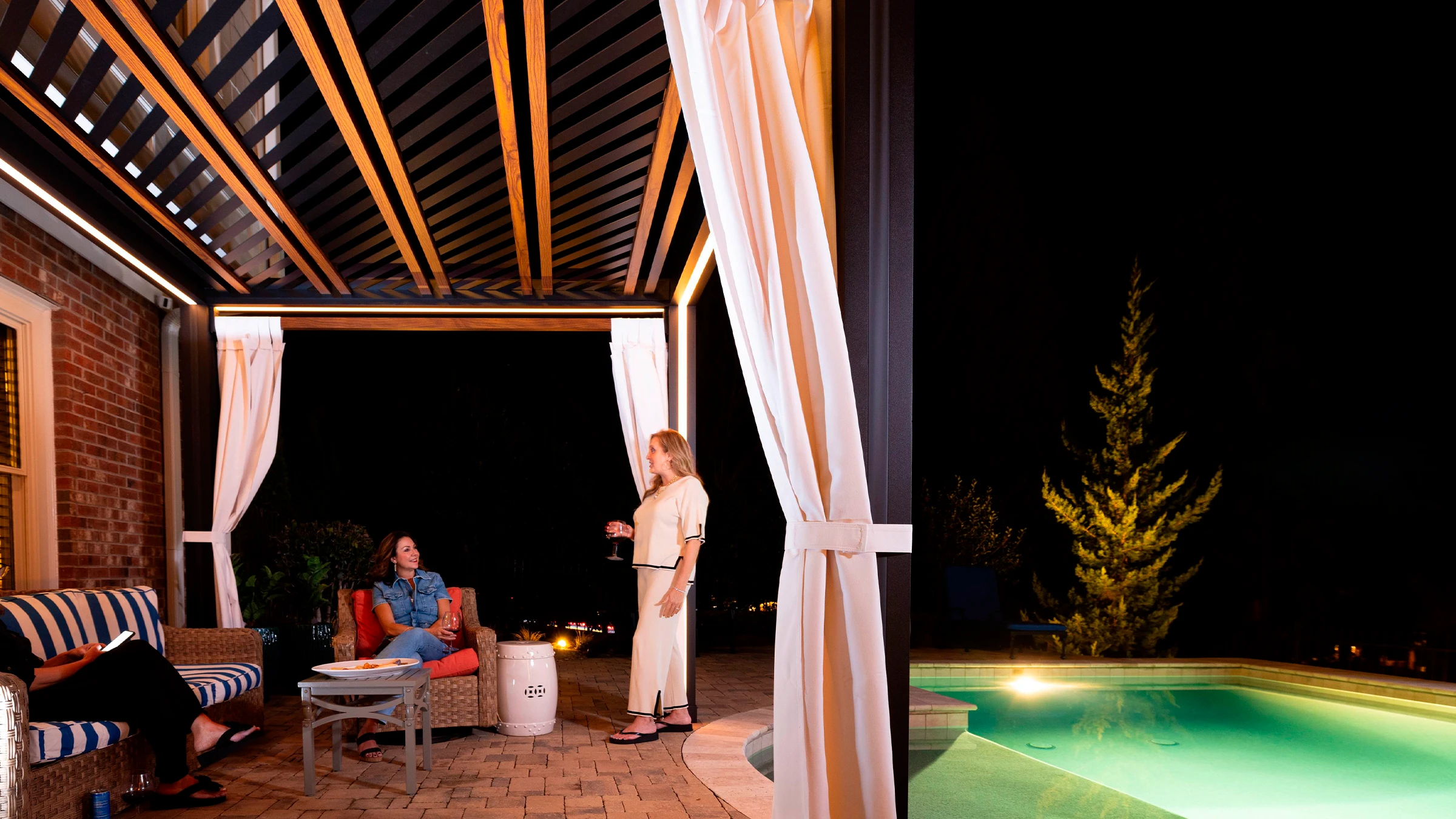 Chicago Roof Deck Pergola Photo 1