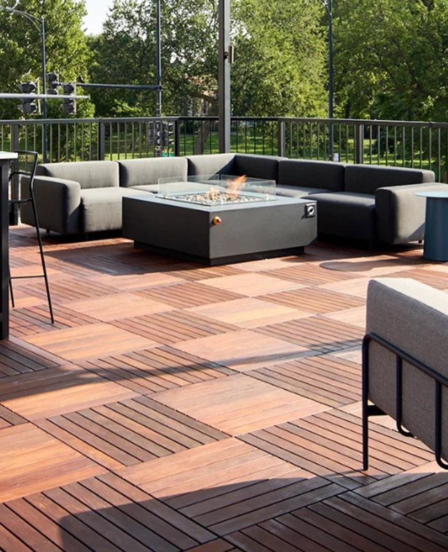 Chicago Roof Deck Team Modular decking 