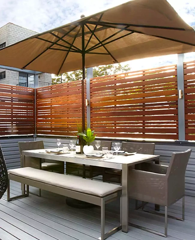 Chicago Roof Deck Team Outdoor Umbrella 